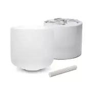 ALIOTH E Note Crystal Singing Bowl Solar Plexus Chakra 7 inch with Carry Case...