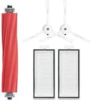[HUAYUWA] Vacuum Replacement Parts Compatible for Roborock T8/Q7 MAX+/Q7 MAX Robot Vacuum Cleaner Accessories, 1 Brushroll + 2 Side Brushes + 2 Filters
