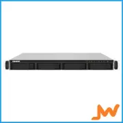 QNAP 4-Bay Alpine AL-324 Cortex-A57 Quad-Core 2GB UDIMM 1U Rackmount NAS -...