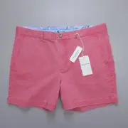 Tommy Bahama Boracay 6-Inch Chino Shorts Geranium T821248 Men's Size 38 $99.50