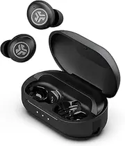 [JLab] JBuds Air Pro True Wireless Earbuds, Black, Bluetooth Multipoint, Auto Play & Pause, Dual Connect, IP55 Sweat & Dust Resistance, Be Aware Audio for Safety, Custom 3 EQ Sound Settings