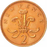 在飛比找蝦皮購物優惠-英國收藏硬幣 2 便士 1971 - 1981