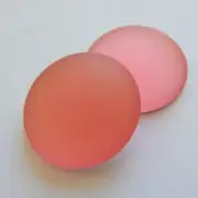 12mm Lunasoft Cabochon - Watermelon - Quantity 2 - Luna Lucite Cabochon