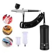 Mini Airbrush Kit with Compressor – Electric Paint Spray Gun for Art