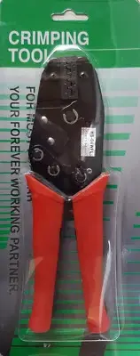 HS-04WFL RATCHET BOOTLACE Pin Ferule Crimper 0.5 - 6 mm Automatic Trapeze Crimp.