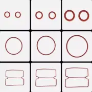 4PCS Nitrile Rubber Sealing Ring For Oil Free Air Compressor Cylinder Head Seal