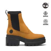 在飛比找momo購物網優惠-【Timberland】女款小麥色磨砂革切爾西靴(A5YF4