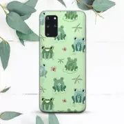 Cute Frogs Animal Green Case For Samsung Note 10 20 S10 S20 S21 S22 S23 S24 FE