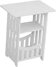 B Baosity Sofa Side Table Bedside Table End Table Compact Practical Small Side Table for Bedside Bedroom Home