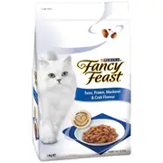 Fancy Feast Tuna, Prawn, Mackerel & Crab Adult Dry Cat Food - 1.4kg