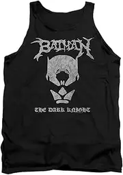 [BATMAN] Mens Black Metal Tank Top