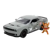 Tom & Jerry 2015 Dodge Challenger Hellcat w/ Jerry Figure Kids/Adult Car Toy