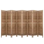 Artiss 8 Panel Room Divider Screen 326x170cm Louve