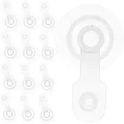 Generic 20pcs Swimming Ring Valve Accessories Inflatable Kayak Inflatable Pool Pump Inflatable Swimming Ring Nozzle Inflatable Seat Balloon Pump Inflatable Pool Mat Air Plastic Transparent