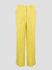 [P.A.R.O.S.H.] P. A.R. O.S. H.-Wide Leg Yellow & Orange-Donna M