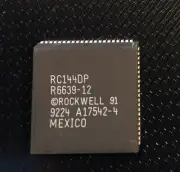 ROCKWELL RC144DP R6639-12 Modem, CMOS, PQCC84 **NEW**