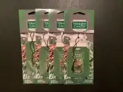 Yankee Candle Balsam & Cedar Car Jar Air Freshener *Lot of 4*