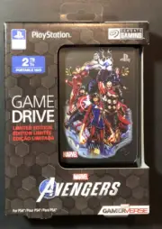 Seagate Game Drive 2TB HDD for PS4 [ Marvel Avengers Assemble Edition ] NEW