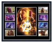 Avengers Infinity War Vision Wanda Marvel Comics Signed Limited Edition Frame