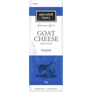 Meredith Dairy Goat's Cheese Chevre Plain 80g