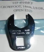 14mm Crowfoot Wrench Heavy Chrome Proto 4914MCF 3/8" Drive