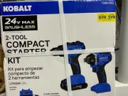 Kobalt 2-Tool 24-Volt Max Brushless Lithium Ion Cordless Combo Kit