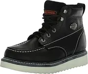 Harley-Davidson Men's Beau 7.5 Inch Wedge Boot Motorcycle