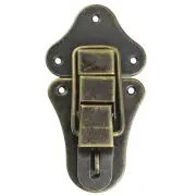 Retro Toggle Latch Suitcase Hasp Toggle Latch With 4 Screws Wooden Box Case