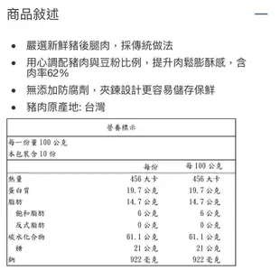 💝發票蝦皮代開💝好多多美式小舖💝台畜肉鬆1公斤