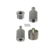 Microphone Stand Thread Adapter 1/4", 3/8", 5/8", Various Configurations