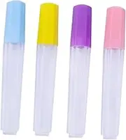 ARTIBETTER 4pcs Transparent Needle Organizer Storage Tubes Durable Plastic Holder for Sewing Beading and Craft Supplies for Needles Jewelry and Parts