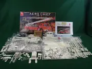AMT American LaFrance Aero Chief Aerial Platform Fire Truck Model Kit #980 Open