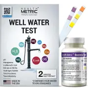 Well Water Test Kit for Drinking Water - Quick and Easy Home Water Testing Kit f