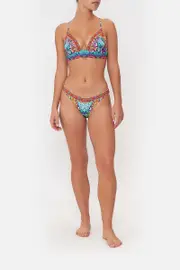 LACE BACK TRI BRA LUCKY CHARMS