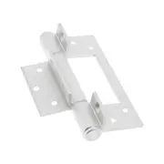 McCallum Door Hinge Heavy Duty Aluminium Fast-Fix 130mm White A104WHT