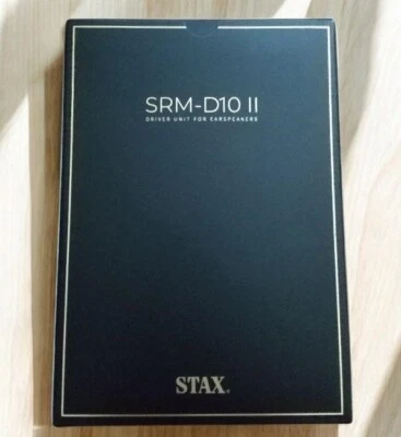 STAX SRM-D10 MK2 Portable Driver Unit W/ Built-in USB DAC 20-40000Hz New JP