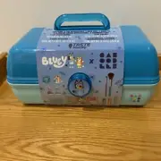 Bluey X Caboodles Makeup Organizer, 12-Piece Cosmetic Set