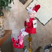 Happy Valentine’s Day Shelf Sitter Elf by Cynthia Rowley