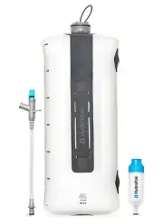 HydraPak Seeker - Collapsible Water Storage (6 Liter + Filter Kit) - BPA & PV...