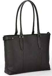 ultima tokyo(ウルティマ トーキョー) 70131 Men's Business Bag, Tote Bag, Commuter Bag, A4 Size, 13 Inch Computer Storage, Cowhide Leather, Horizontal Type, Black, Black, Free Size