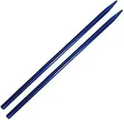 2 Pack - 3 1/2" Type I Micro Cord Aluminum Paracord Stitching Needles by Jig Pro Shop (Blue)