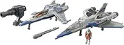 Buzz LightYear Disney Spaceship Vehicle 2-Pack, Hyperspeed Series XL-01 and XL-15 Space Jets (7 Inch) and Mini-Figure [Amazon Exclusive], 4 Years and up