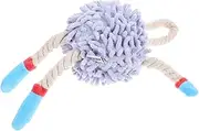 NOLITOY Enhance Your Pet's Happiness Plush Dog Tug Toy Squeaky Rope Training Toy for Puppies