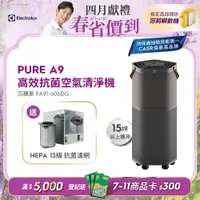 在飛比找PChome24h購物優惠-【Electrolux 伊萊克斯】高效抗菌智能旗艦清淨機Pu