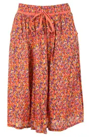 Monet Skirt--BLU-1110BW1108