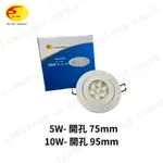 【燈之家】OU CHYI 歐奇 LED 崁燈 TK-AU110R 10W 5W 崁入孔 9CM 7CM 白殼