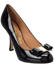 Ferragamo Vara Bow Patent Pump