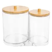 Facial Cotton Storage Box Vanity Organizer Makeup Patch Organizer