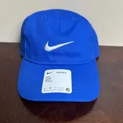 Nike Hat Child Infant Blue Adjustable Athletic Baseball Cap Sports Hat Blue New