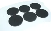 LTWHOME Activated Carbon impregnated Filter Pads Suitable Fit for Fluval FX5 / FX6 Filters(Pack of 6)